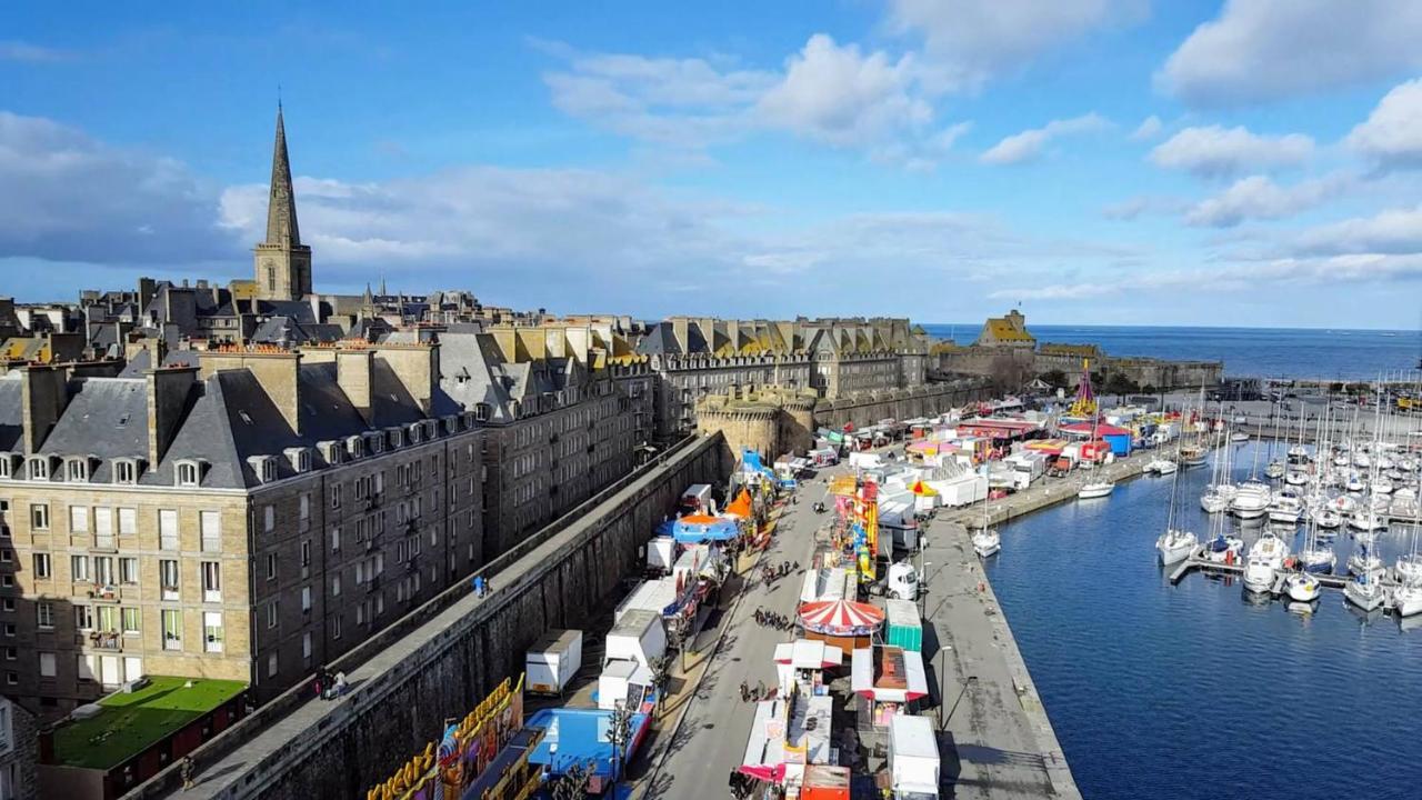 Ferienwohnung Le Nautilus, Saint Malo, Les Bas Sablons Exterior foto